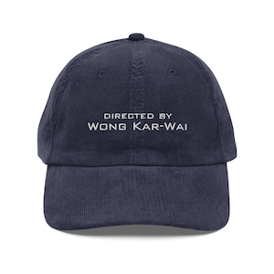 Kar-Wai Wong Corduroy Hat | Director Cap | Cinephile Gift | Arthouse lover | A24