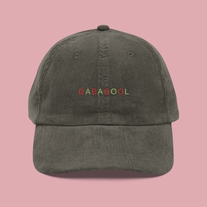 Gabagool Corduroy Hat | Italian American Gift | Italian Pride