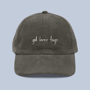 Bagouve Artwear - Crest Corduroy Hat Green, Unisex, Cotton – BAGOUVE