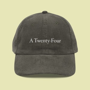 A24 Vintage Cord Mütze | A24 Dad Hat | Cinephile Geschenk | Arthouse-Liebhaber