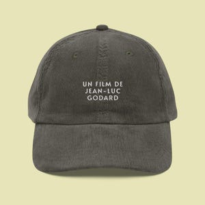 A24 Vintage Corduroy Cap | A24 Dad Hat | Cinephile Gift