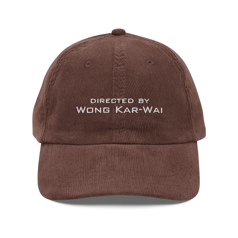 Kar-Wai Wong Corduroy Hat | Director Cap | Cinephile Gift | Arthouse lover | A24