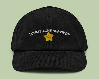 Bauchschmerzen Survivor Hut, Cord Meme Hut, lustige Baseballmütze, Hut Geschenk
