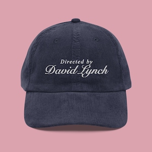 David Lynch Corduroy Hat | Director Cap | Cinephile Gift | Arthouse lover