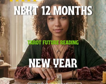 12-Month Psychic Reading Tarot – Love, Career, Money & Personal Growth – 72 Hour Delivery