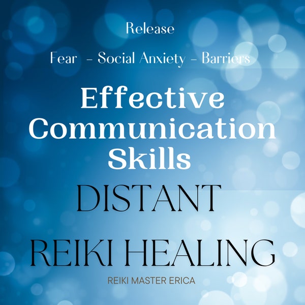 Effective Communication Skills Distant Reiki Healing Session - Certified Reiki Master - Powerful Energy Healer - Throat Chakra