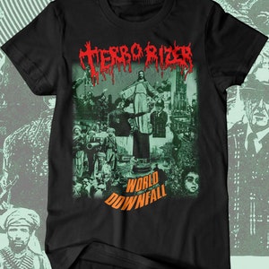 World Downfall By Terrorizer - Classic Old School Death Grind Metal
