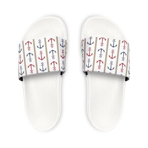 Womens PU Slide sandals slide womens shoes slides slippers flip flops slip on shoes beach shoes pool summer sandals boating shoes for women