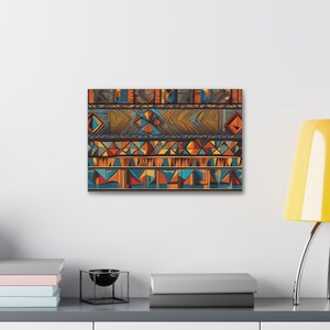 Art africain Impressions africaines pour murs Art sur toile Art africain pour murs Décoration africaine sur toile Impressions sur toile Toile d&#39;art sur toile Toile tendue