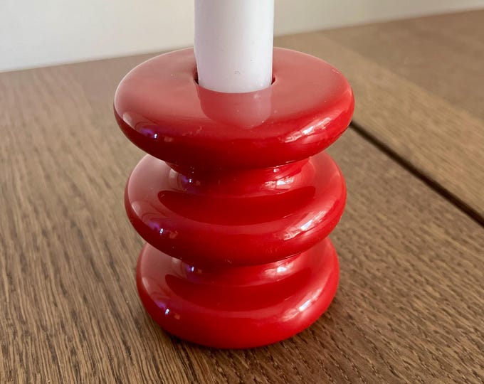 Red Pop Candleholder