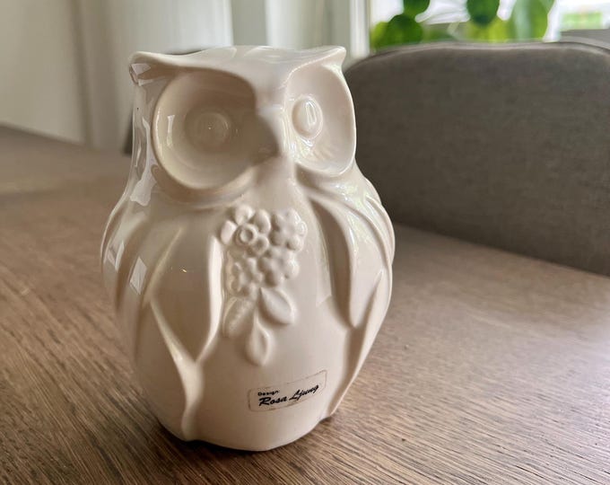 Vintage Ceramic Owl by Rosa Ljung, Scandinavian design