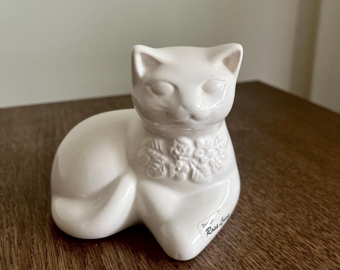 Vintage Ceramic Cat by Rosa Ljung, Scandinavian design