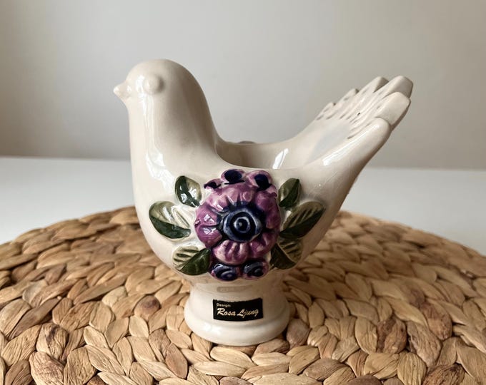 Vintage Ceramic Bird, Rosa Ljung, Made in Sweden, Scandinavian design