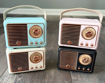 Vintage Radio Bluetooth Speaker