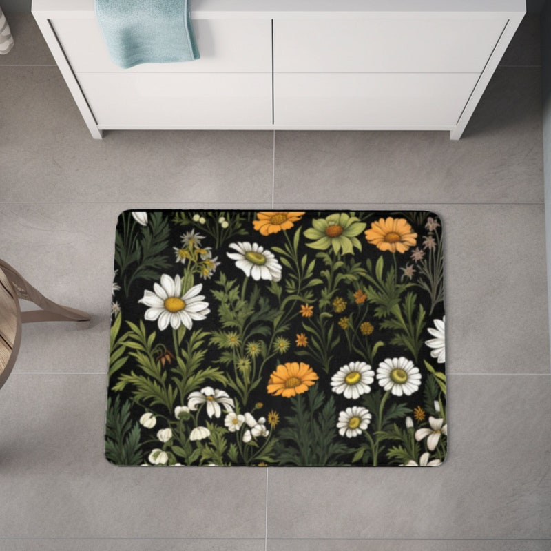 Green Bath Mat - Etsy