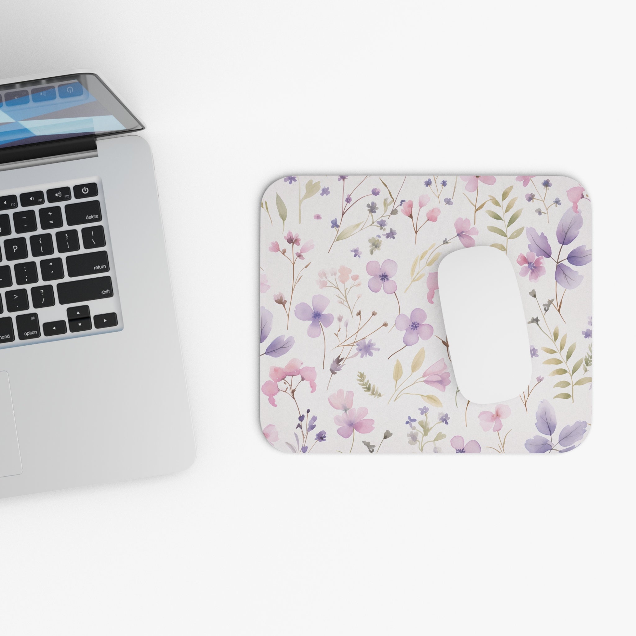 Cottage Core Computer Mouse Cottagecore Mouse Pad, Cottagecore Desk Decor, Floral Desk Mouse Pad 9 ...