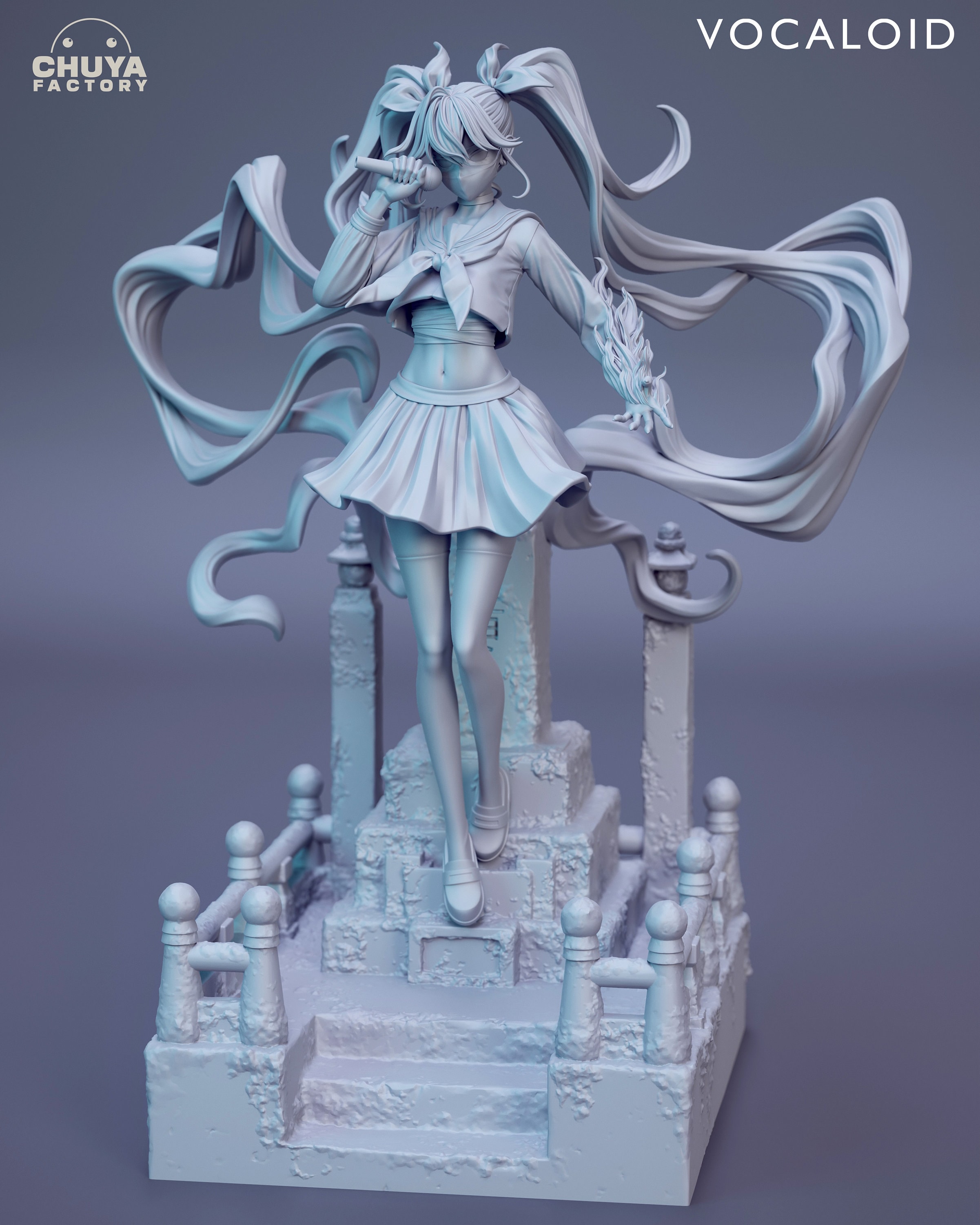 Hatsune Miku Garage Kit by Chuyafactory - Etsy Hatsune Miku Garage Kit by Chuyafactory - Etsy