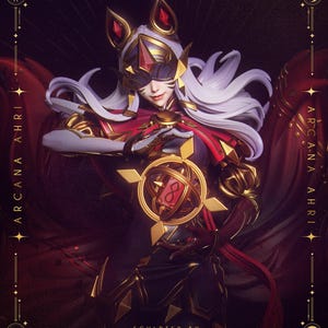 Arcana Ahri Garage Kit by Kumakami Figure