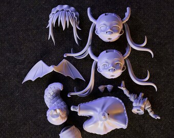 Tohru Chibi Garage Kit by Chuyafactory - Etsy