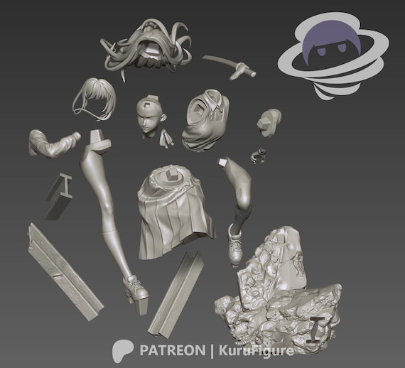 Asa Garage Kit by Kuro Figure - Etsy