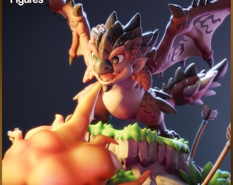 Rathalos Chibi Garage Kit by nom nom
