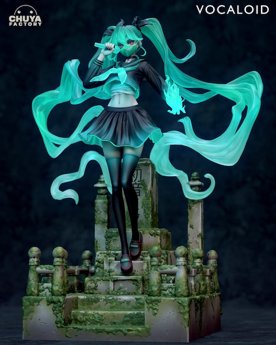 Hatsune Miku スタチュー ガレージキット Hatsune Miku Garage Kit by Chuyafactory - Etsy