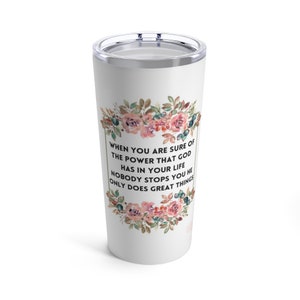 Tumbler 20oz Visually appealing piece uniquely combines functionality and style, enjoy from coffee and soft drinks, Perfect gift