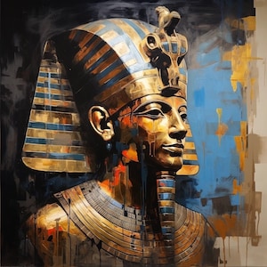 Ramses II Abstract Artwork