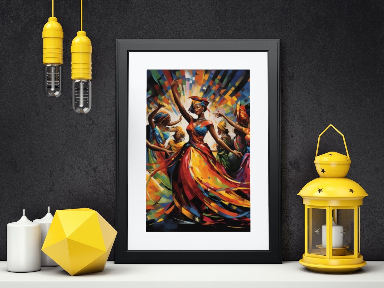 African Music and Dance Abstract Artwork - Etsy