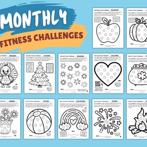 Physical Educational Worksheets for teaching children a new preschool and kindergarten PE standards in a fun way. Children color in a dot marker circle everytime the practice the gross motor skill at home. Great PE activity to use monthly as a PE teacher, preschool teacher, kindergarten teacher, daycare center, at home daycare, or homeschool activity. Works great as a monthly movement challenge to help kids learn to have fun exercising and to help fight against childhood obesity.