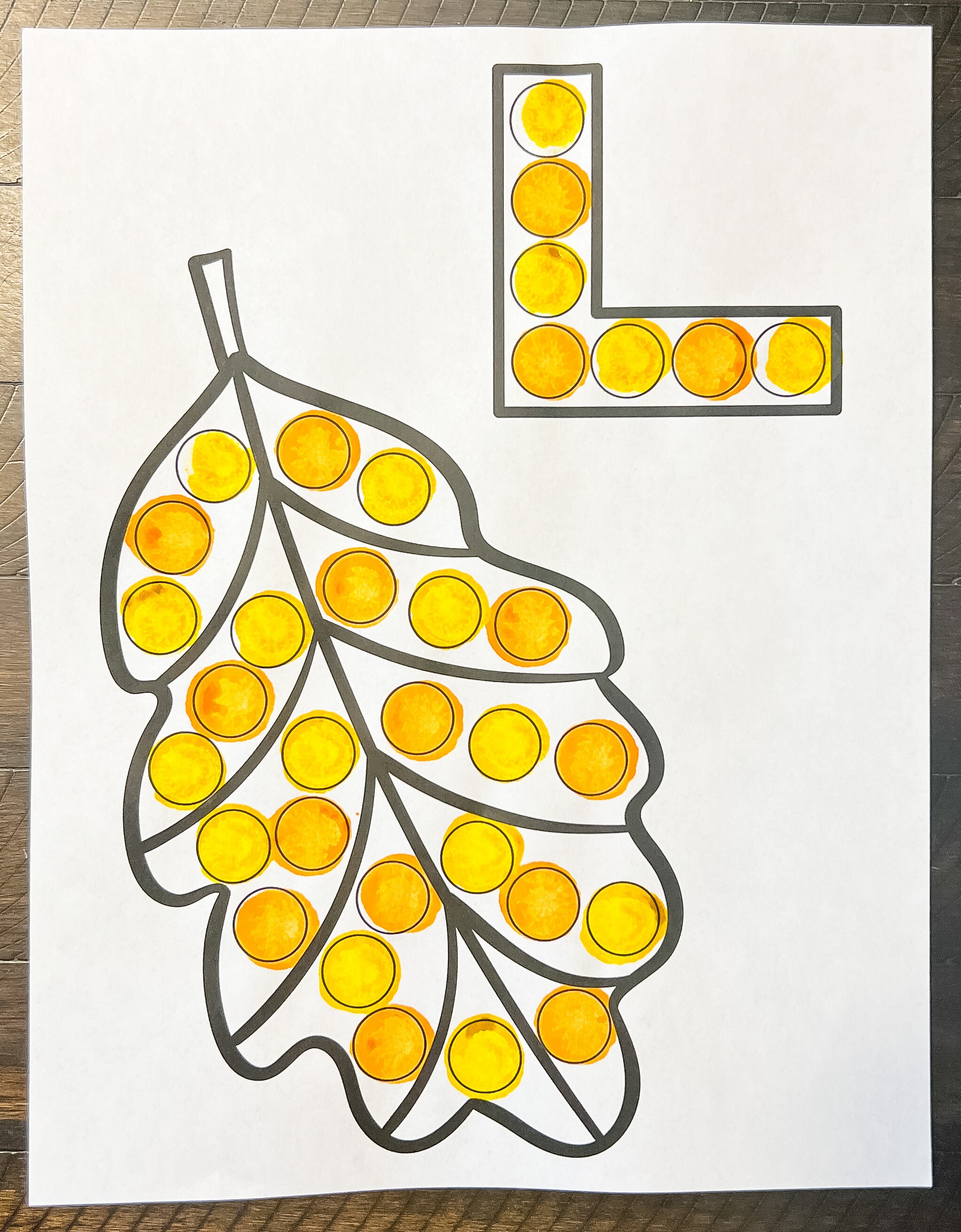 Preschool Fall Printables, Preschool Worksheets, Dot Marker Activity ...