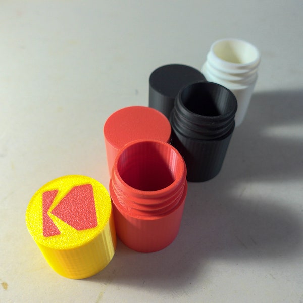 120 Film Canister ~MULTIPLE COLOR COMBOS~ 3D Printed