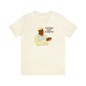Chubbs Golf Academy - Happy Gilmore - Funny Golf Shirt - Love Hate Golf -   - 100% Cotton T-Shirt - Father&#39;s Day Gift