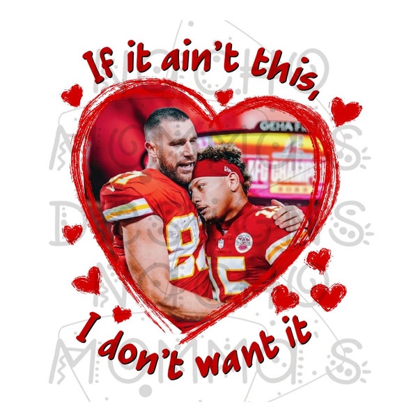 Chiefs Bromance- Sublimation Ready to Press ***read item description before buying***