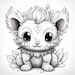 125 - Cute Coloring Pages - Unleash Your Inner Artist - 12 X 12 and 8.5