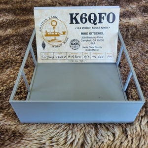 QSL Kartenhalter, Ham Radio, multi color, 400 Kartenhalter, Geschenk