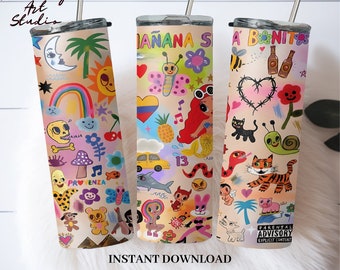Manana Sera Bonito Sublimationsdesign, Vinylverpackung, 20 Unzen Becher Design, Sublimation PNG, Becher Bild Wasserschale, sofortiger Download