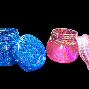 Resin Screw top jars