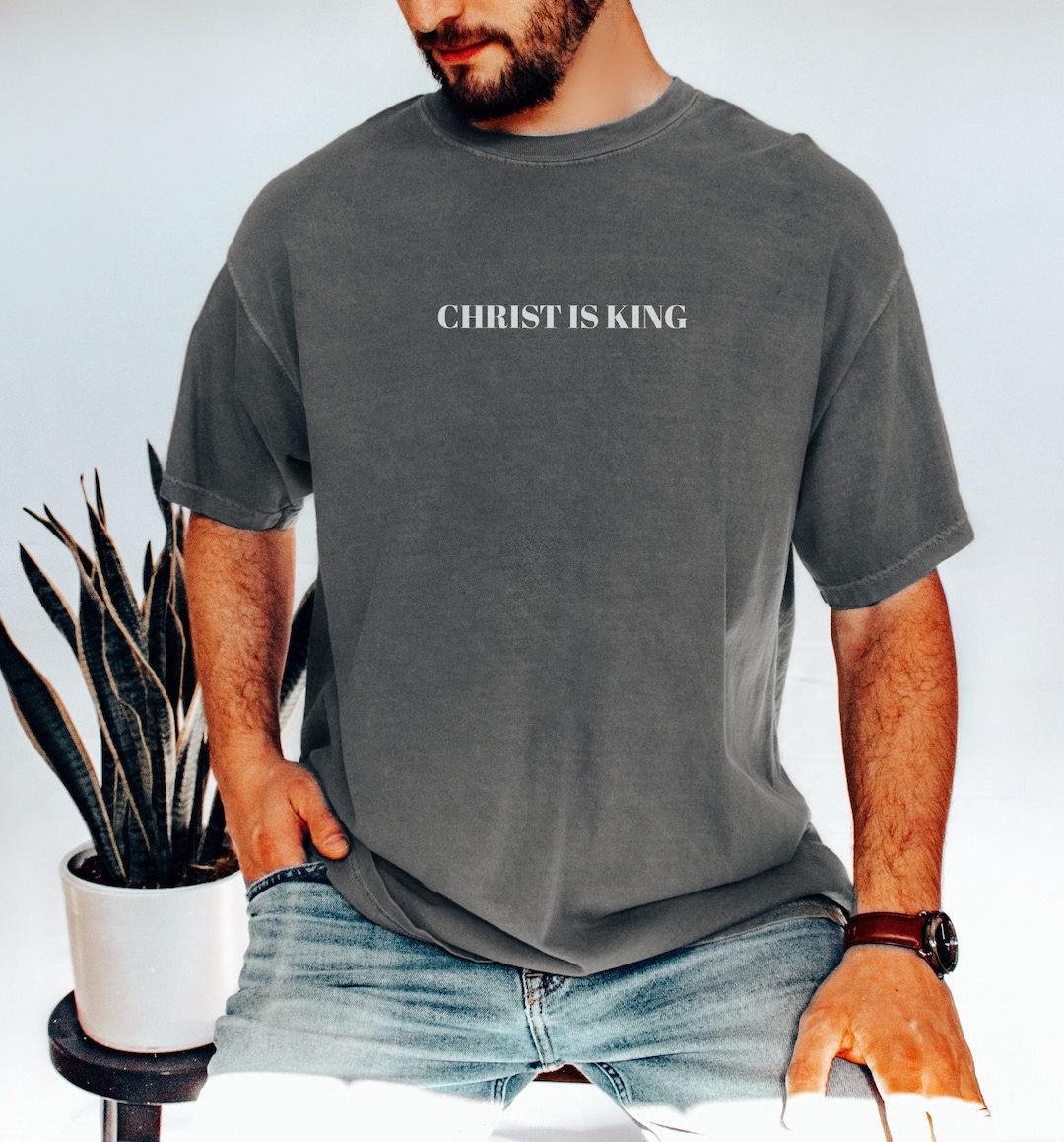 Christ is King Shirt, Armor of God, Jesus Shirt, Mens Christian Shirt ...