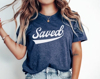 Saved by Grace Shirt, It Is Well With My Soul, Womens Faith Shirt, Saved Tshirt, Jesus Tshirt, Grace Upon Grace, Christian Shirts for Women