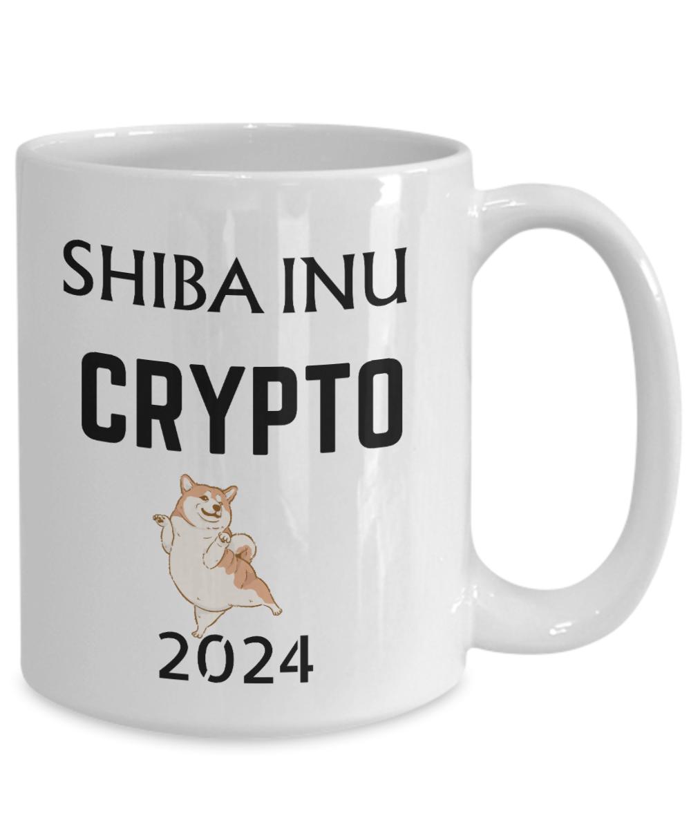 Shiba Inu Crypto Coffee Mug: Bitcoin Trader Gift - Etsy
