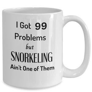 LustigerSchnorchelbecher: 99 Problems Geschenk