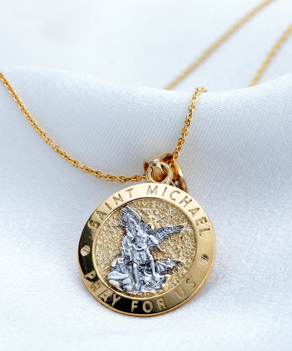 St michael sale emt pendant
