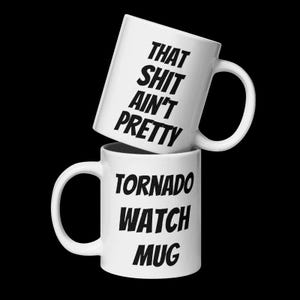 Tornado Uhr Kaffeetasse: Lustiges Geschenk für Wetterliebhaber