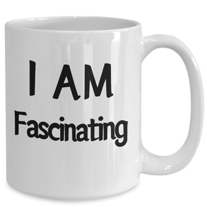I Am Coffee Mug, Gift Ideas for Fascinating Truth Seekers Metaphysical Ministers Jesus Reality Creation Teacup