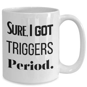 Funny Firearms Instructor Coffee Mug: Empowering Female Shooter Gift
