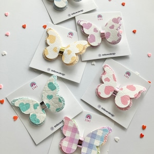 Butterfly hair clip 2.5&quot;