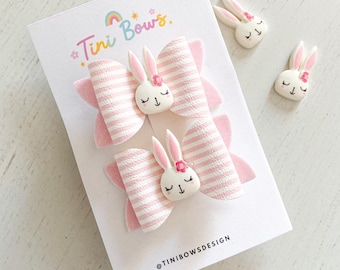 2,5-inch paaselastiekjes, set van 2 haarelastiekjes. Perfect voor paasoutfits.
