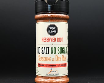 Shake to Elevate – Guilt Free Reserved Riot (Medium Spicy) No Salt & No Sugar Seasoning