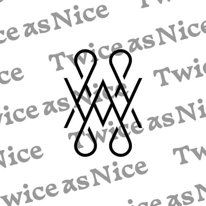 Woven W Monogram Logo — Premade Custom Logo, Logomark Icon, One-of-a ...